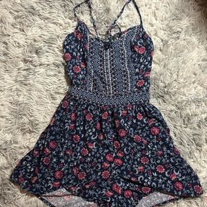 Hollister floral romper